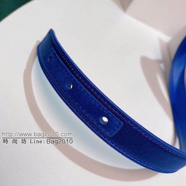 馬諾洛新品女士皮帶 Manolo Blahnik真絲面配牛皮底腰帶  jjp1070